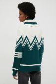 Светр з вовною Answear Lab жіночий колір зелений гольф (2852010)