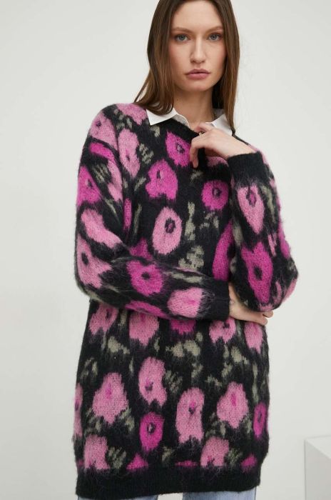 Светр Answear Lab жіночий колір чорний теплий (2868179)