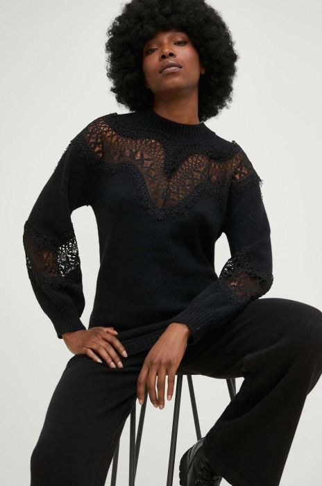 Светр Answear Lab жіночий колір чорний (2878479)