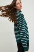 Светр Answear Lab жіночий колір зелений теплий гольф (2868181)