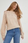Светр Answear Lab жіночий колір бежевий легкий (2932778)