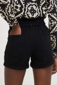 Джинсові шорти Answear Lab жіночі колір чорний однотонні висока посадка (3168145)