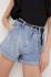 Джинсові шорти Answear Lab жіночі однотонні висока посадка колір блакитний (3251928)