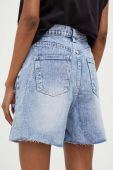 Джинсові шорти Answear Lab жіночі однотонні висока посадка колір блакитний (3277854)