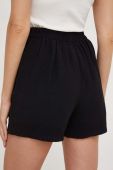 Шорти Answear Lab жіночі колір чорний однотонні висока посадка (3320540)