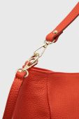 Шкіряна сумочка Answear Lab колір помаранчевий