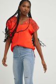 Блузка Answear Lab колір помаранчевий (2976265)