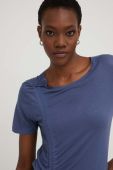 Футболка Answear Lab жіноча колір синій (3220389)