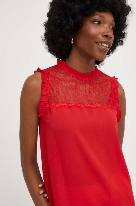 Блузка Answear Lab колір червоний (3171624)