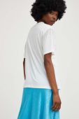 Бавовняна футболка Answear Lab колір білий (3177717)