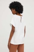 Бавовняна футболка Answear Lab колір білий (3221378)