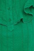 Бавовняна блузка Answear Lab колір зелений (3225423)