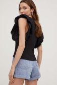 Футболка Answear Lab жіноча колір чорний (3251947)