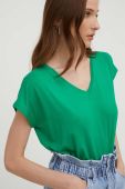 Футболка Answear Lab жіноча колір зелений (3242774)