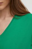 Футболка Answear Lab жіноча колір зелений (3242774)