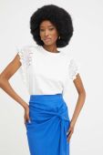 Футболка Answear Lab жіноча колір білий (3261853)