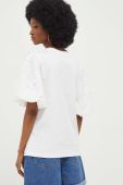 Бавовняна футболка Answear Lab колір білий (3273394)