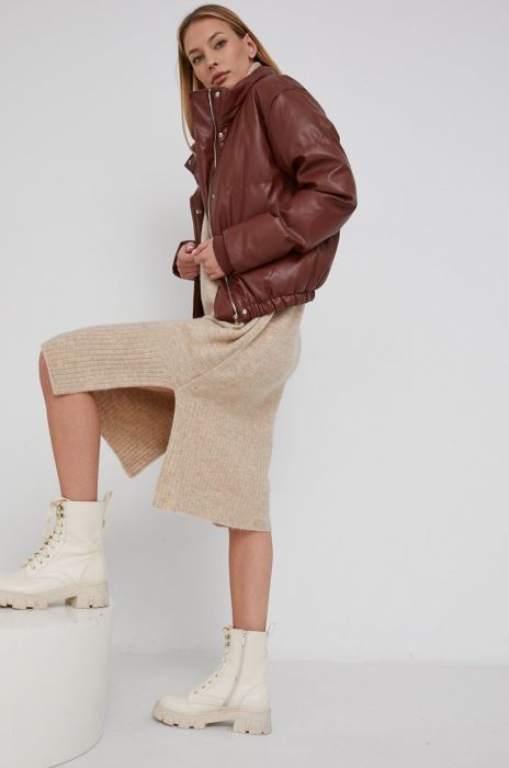 Куртка Answear Lab жіноча колір помаранчевий зимова (1897362)