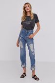 Джинси Answear Lab жіночі висока посадка колір блакитний (1473783)