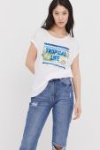 Футболка Answear Lab жіноча колір блакитний (1405259)