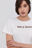 Футболка Answear Lab жіноча колір білий (1501942)