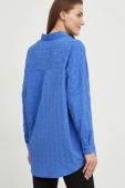 Сорочка Answear Lab жіноча relaxed класичний комір колір блакитний (2798786)