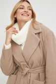 Пальто Answear Lab жіночий колір коричневий перехідний двобортний (2725561) Пальто Answear Lab жіночий колір коричневий перехідний двобортний (2725561)