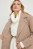 Пальто Answear Lab жіночий колір коричневий перехідний двобортний (2725561) Пальто Answear Lab жіночий колір коричневий перехідний двобортний (2725561)
