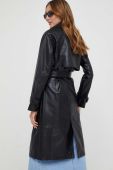 Пальто Answear Lab X Лімітована колекція NO SHAME жіноче колір чорний перехідне двобортне (3412352)
