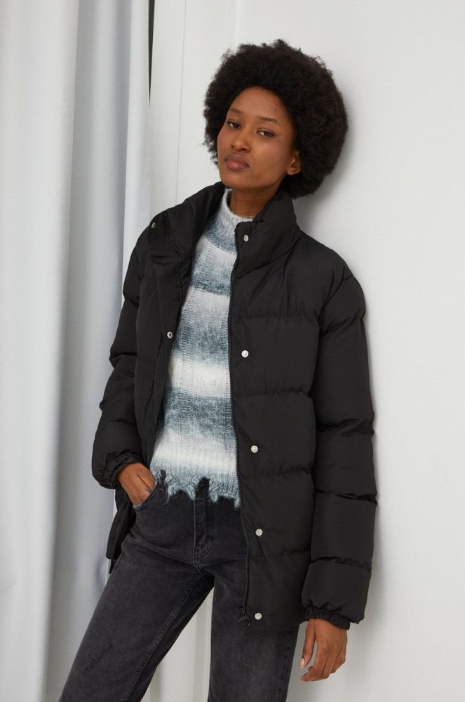 Куртка Answear Lab жіноча колір чорний зимова oversize (2772910)
