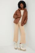 Куртка Answear Lab жіноча колір коричневий зимова oversize (2766516)