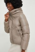 Куртка Answear Lab жіноча колір бежевий перехідна (2763047)