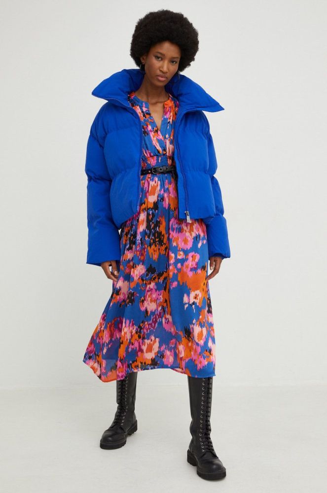 Куртка Answear Lab жіноча зимова oversize колір блакитний (2760678)