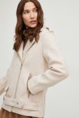 Куртка Answear Lab жіноча колір бежевий перехідна (2780301)