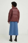 Куртка Answear Lab жіноча колір бордовий зимова