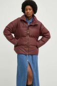 Куртка Answear Lab жіноча колір бордовий зимова