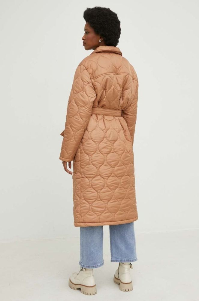 Куртка Lab жіноча колір коричневий перехідна oversize (2846272) фото 3