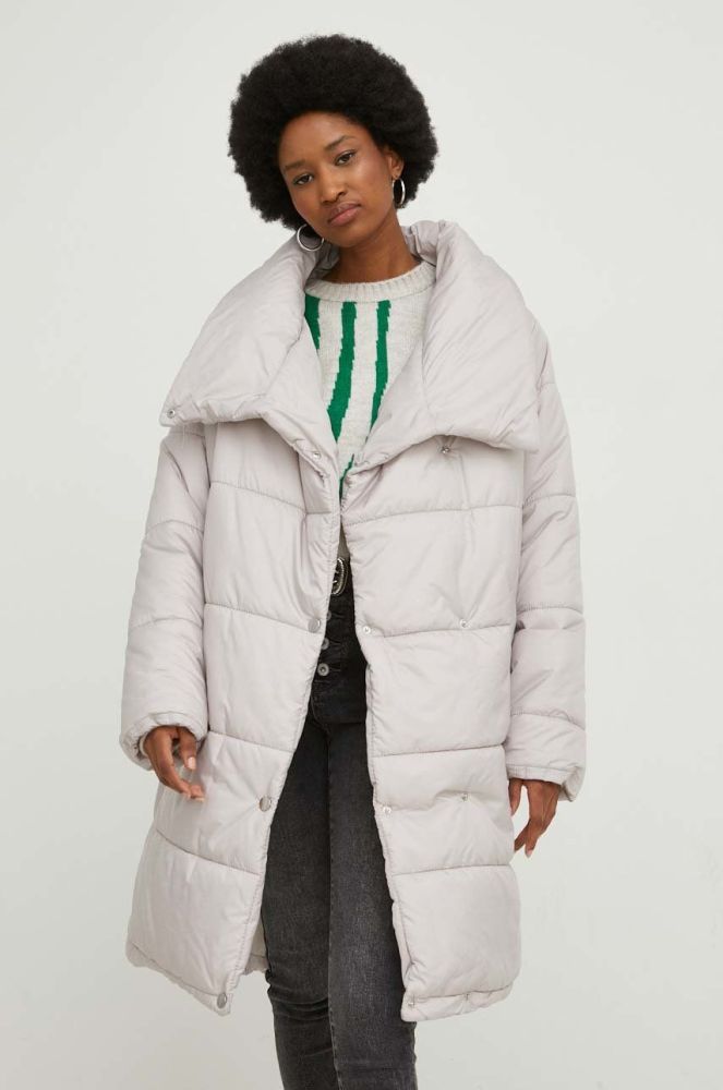 Куртка Answear Lab жіноча колір бежевий перехідна (2835366)