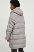 Куртка Answear Lab жіноча колір сірий зимова oversize