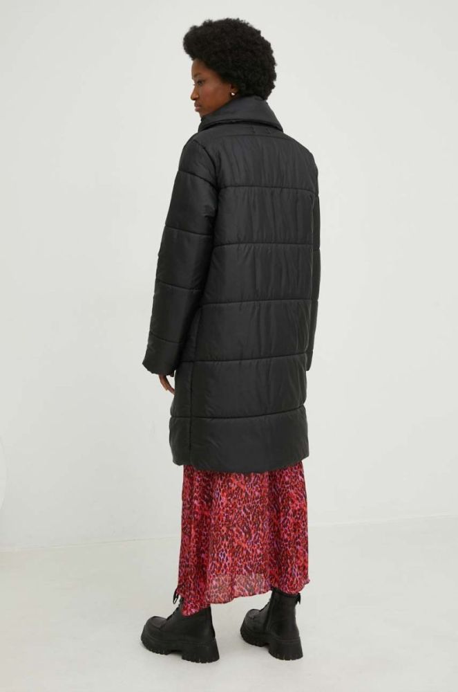 Куртка Lab жіноча колір чорний зимова oversize (2837614) фото 3