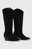 Чоботи Answear Lab жіночі колір чорний каблук блок (2790676)