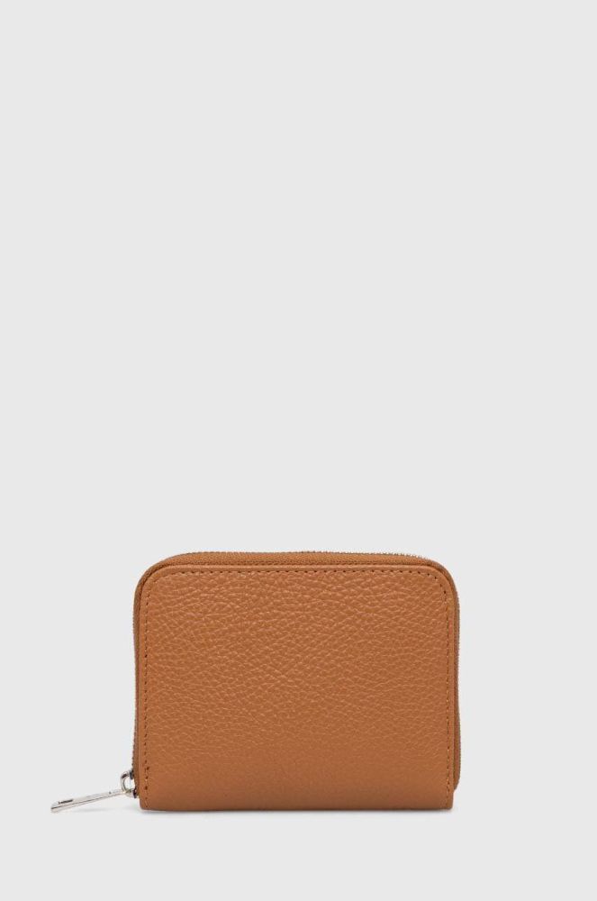 Шкіряний гаманець Answear Lab жіночий колір коричневий (3643273)