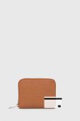 Шкіряний гаманець Answear Lab жіночий колір коричневий (3643273)