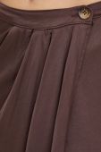 Спідниця Answear Lab колір коричневий maxi пряма (2546236)