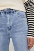 Джинси Answear Lab жіночі висока посадка колір блакитний (2667299)
