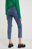 Бавовняні джинси Answear Lab жіночі висока посадка колір блакитний (2707762)