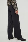 Штани Answear Lab жіночі колір чорний пряме висока посадка (2526920)