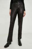 Штани Answear Lab жіночі колір чорний пряме висока посадка (2803270)