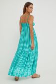 Сукня Answear Lab колір бірюзовий maxi розкльошена (2513255)