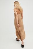 Сукня Answear Lab колір бежевий maxi розкльошена (2502254)